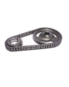 COMP Cams Magnum Double Row Timing Chain Set for Chevrolet Small Block V8 1955-1986, Steel Construction, Chrome Finish, Double Row Configuration - 2122CPG