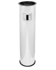Spectre Universal Tube 4in. OD x 18in. Length w/MAFS Mount - Aluminum - 9718