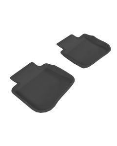 3D MAXpider 2010-2014 Subaru Legacy/Outback Kagu 2nd Row Floormats - Black - L1SB00421509