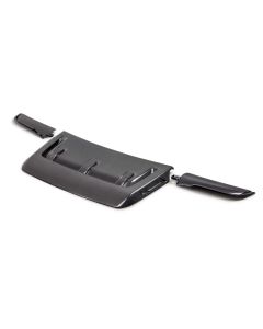 Ford Racing 21-24 Ford F150 Raptor Carbon Fiber Hood Vent - Gloss - M-16628-FG