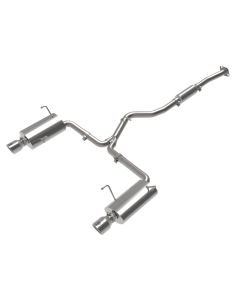 aFe Subaru Forester XT 14-18 H4-2.5L Takeda 2-1/2in to 2-1/4in  304 SS Cat-Back- Polished Tip - 49-36804-P