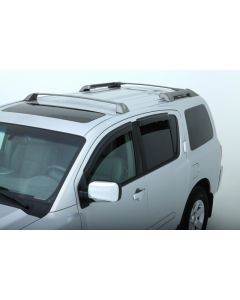 AVS 04-15 Nissan Armada Ventvisor Outside Mount Window Deflectors 4pc - Smoke - 94134