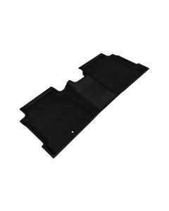 3D MAXpider 2015-2020 Hyundai/Kia Sonata/Sonata Hybrid/Optima Kagu 2nd Row Floormats - Black - L1HY05121509