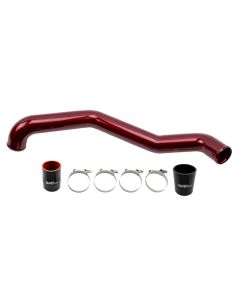 Wehrli 17-19 Chevrolet 6.6L L5P Duramax Driver Side 3in Intercooler Pipe - WCFab Grey - WCF100708-GRY