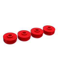 Energy Suspension 63-82 Chevrolet Corvette Red Rear Leaf Spring Bushing Set - 3.2104R