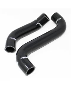 Torque Solution 02-07 Subaru WRX / 04-07 STI Silicone Radiator Hose Kit - Black - TS-SU-466BK