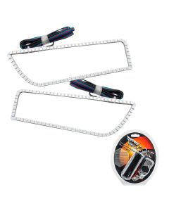 Oracle 14-21 POLARIS RZR 1000 XP Headlight Halo Kit - ColorSHIFT - 2359-330