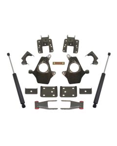 MaxTrac 07-16 GM C/K1500 2WD/4WD (Non Magneride) 2in/4in Lowering Spindle Kit - KS331324