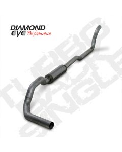 Diamond Eye KIT 4in TB MRP SGL SS DDG2X4 89-93 Dodge 5.9L Cummins 2500/3500 - K4209S-RP