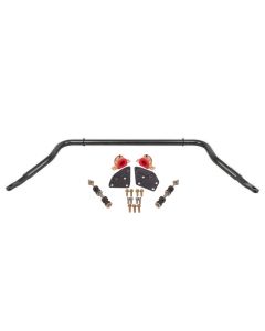 BMR 82-92 Chevrolet Camaro Sway Bar Kit Front Hollow 35mm Non-Adjustable - Black Hammertone - SB331H