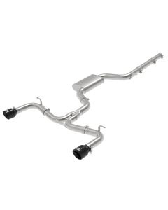 aFe MACHForce XP 3in-2.5in SS Exhaust Cat-Back 15-17 Volkswagen GTI (MKVII) L4-2.0L (t) - Black - 49-36418-B