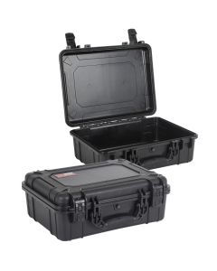 Go Rhino XVenture Gear Hard Case - Large 20in. / Lockable / IP67 / Automatic Air Valve - Tex. Black - XG201608