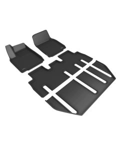 3D Maxpider 22-24 Tesla Model X 7-Seat Kagu Black R1 R2 R3 - L1TL04801509