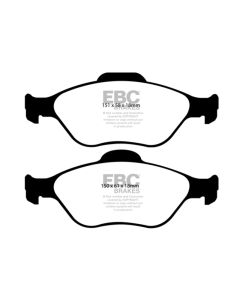 EBC 08+ Lotus 2-Eleven 1.8 Supercharged Greenstuff Front Brake Pads - DP2197/2