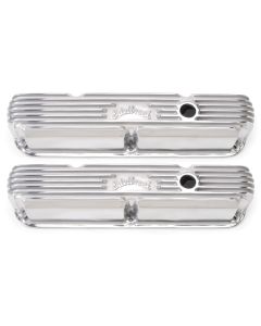 Edelbrock Valve Cover Classic Series Chrysler La 318-340-360 CI V8 Polshed - 4176