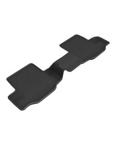 3D MAXpider Mazda CX-90 Kagu 2nd Row Floormat - Black - L1MZ08521509