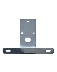 Rugged Ridge 76-86 Jeep CJ Stainless Steel License Plate Bracket - 11136.01
