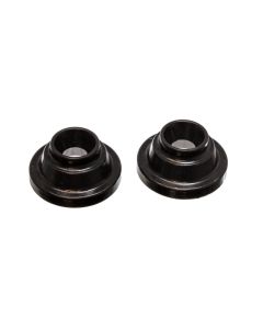 Energy Suspension 99-06 Volkswagen Golf IV/GTI/Jetta IV Black Rear Coil Spring Isolator Set - 15.6104G
