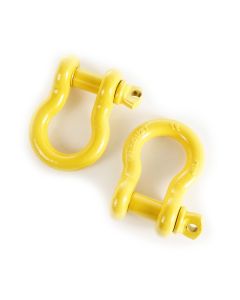 Rugged Ridge Yellow 7/8in D-Rings - 11235.14