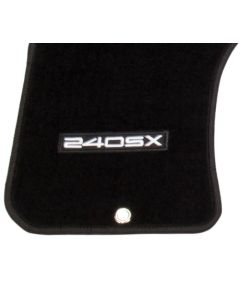 NRG Floor Mats - 89-98 Nissan 240SX (240SX Logo) - 2pc. - FMR-240
