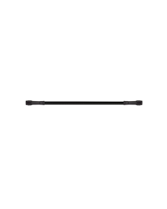 Goodridge 30in Universal Brake Line Assembly w/Black Zinc Fittings & Black Hose - 30330TB-BK