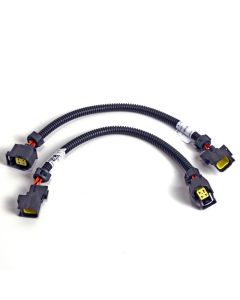 BBK 05-20 Dodge 6.1L/6.2L/6.4L Rear O2 Sensor Extensions 4 Pin Square Style 24in (pair) - 11181