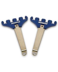 Moroso Chevrolet Small Block 4-Hole Ignition Wire Loom Kit - 7-9mm - Blue - 72180