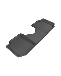 3D MAXpider 2014-2019 Fiat 500L Kagu 2nd Row Floormats - Black - L1FA00421509