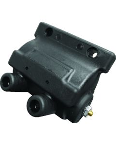 Twin Power 85-99 Big Twin 85-03 XL Exc EFI Power Ignition Coil Black Replaces H-D 31614-83A - 210528