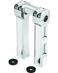 Kuryakyn 8inch Billet Handlebar Risers Chrome - 6134