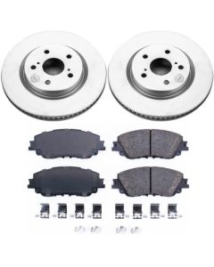 Power Stop 2019 Toyota Avalon Front Z17 Evolution Geomet Coated Brake Kit - CRK7895