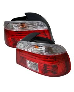 Xtune Bmw E39 5-Series 97-00 Tail Light Red Clear ALT-CI-BE3997-RC - 5020574