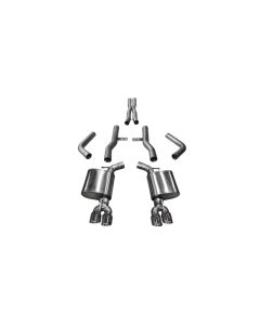Corsa 2017-2023 Dodge Challenger 5.7L V8 Xtreme Cat-Back Dual Rear Exit w/3.5in Polished Tips - 21006