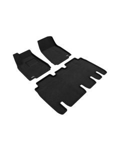 3D Maxpider 16-21 Tesla Model X 5-Seats Elegant Black R1 R2 - L1TL01104709