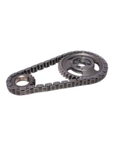 COMP Cams High Energy Timing Chain Set for Chevrolet Small Block V8 1957-1986, Single Roller Chain, Steel Construction, Black Finish - 3201CPG
