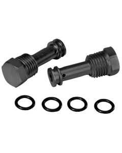 Moroso Chevrolet Big Block/Small Block Oil Restrictor Kit w/.0625in Orifice Diameter - 2 Pack - 22010