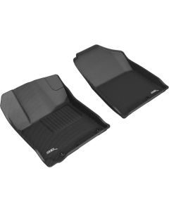3D MAXpider 20-21 Hyundai Venue Kagu 1st Row Floormats - Black - L1HY10211509