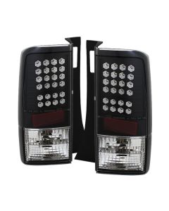 Spyder Scion XB 03-07 LED Tail Lights Black ALT-YD-TSXB03-LED-BK - 5007759
