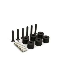 Daystar 1987-1996 Jeep Wrangler YJ 4WD - 1in Transfer Case Drop Kit - KJ01008BK