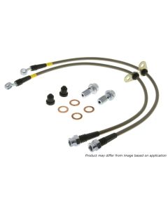 StopTech Stainless Steel Front Brake Lines 15-18 Ford Mustang - 950.61026