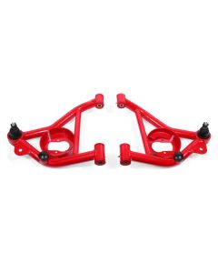 BMR 78-87 G-Body Non-Adj. Lower A-Arms (Polyurethane) - Red - AA011R