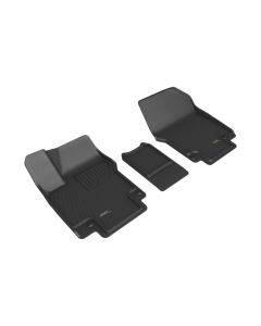3D Maxpider 2023+ Hyundai Ioniq 5 Limited Kagu 1st Row Floormat - Black - L1HY12311509