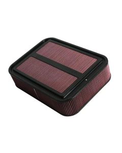 K&N Custom Racing Assembly Carbon Fiber 4in Air Box w/o Base - Large - 100-8591