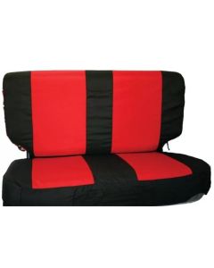 Rampage 1997-2002 Jeep Wrangler(TJ) Comfort Combo Seat Covers - Black/Grey - 5054521