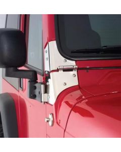 Rampage 1976-1983 Jeep CJ5 Windshield Hinge - Stainless - 7403