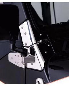 Rampage 1978-1983 Jeep CJ5 Windshield Hinge - Black - 7603