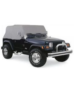 Rampage 1992-1995 Jeep Wrangler(YJ) Cab Cover With Door Flaps - Grey - 1161