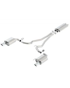 Borla 15-16 Ford Mustang GT / Convertible 5.0L AT/MT EC-Type CB SS Single Round Rolled Tips Exhaus - 1014040