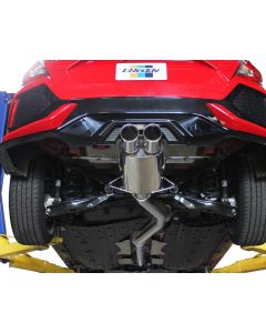 GReddy 2017+ Honda Civic Sport Hatchback 76mm Supreme SP Cat-Back Exhaust - 10158212