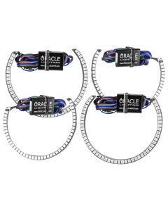Oracle Dodge Challenger 15-21 LED Waterproof Halo Kit - ColorSHIFT w/o Controller - 3990-334